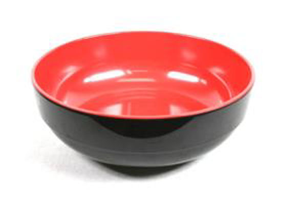 Picture of Melamin red BOWL #9 (21.0cm)(12)